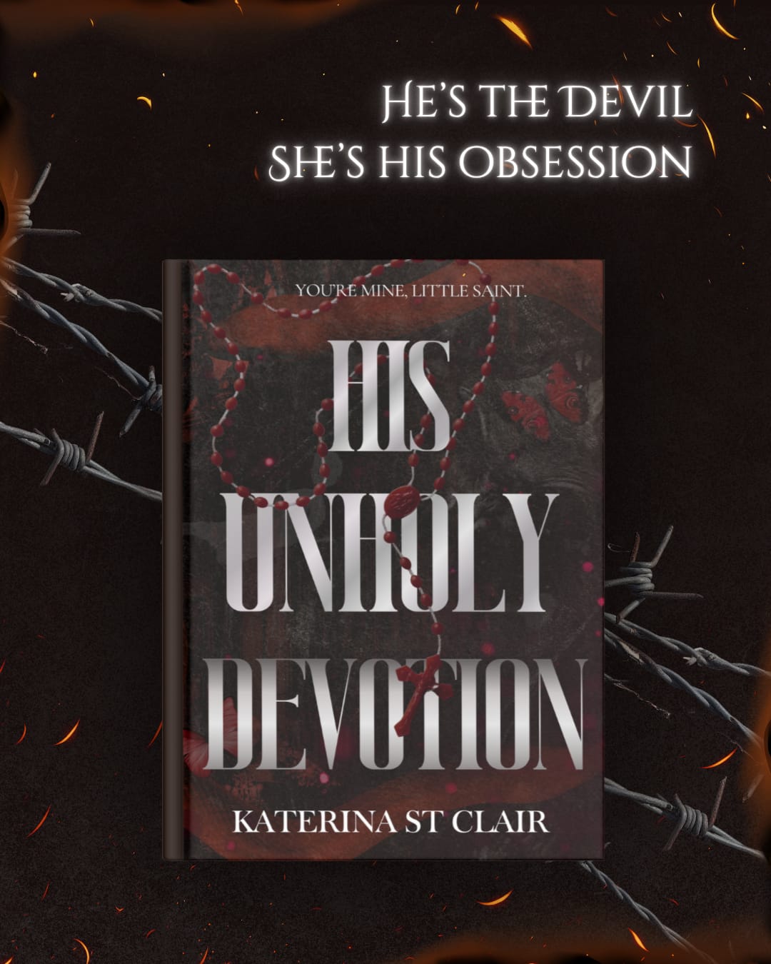 His Unholy Devotion brand feature artwork