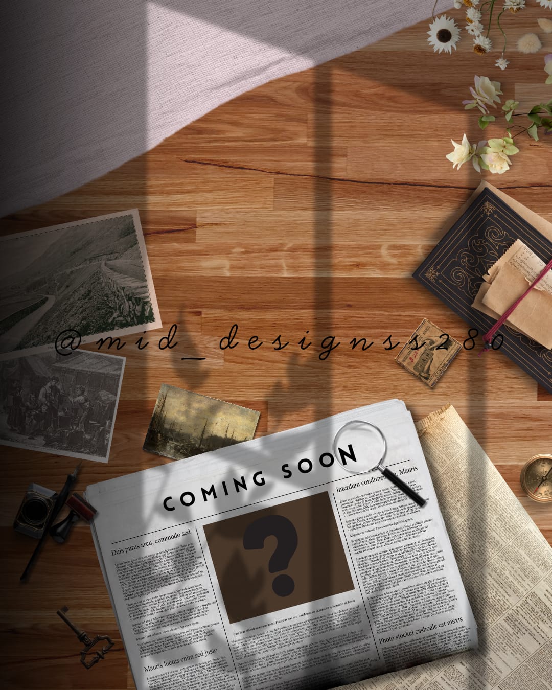 Coming soon teaser graphic